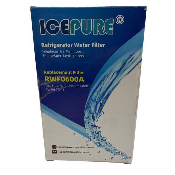 ICEPURE RWF0600A Refrigerator Replacement Water Filter for GE Kenmore SmartWater - Picture 4 of 7